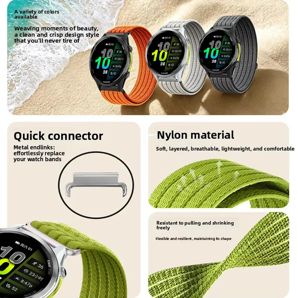 Versatile Nylon Wristband, Available in Multiple Sizes