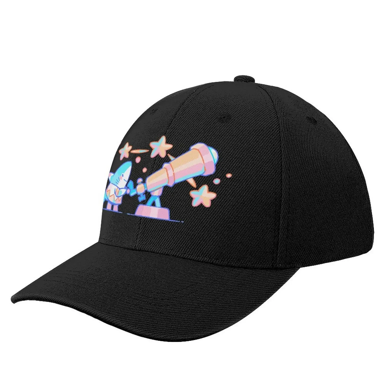 

Star Shark Baseball Cap dad hat Rave Snapback Cap Women Beach Fashion Men's