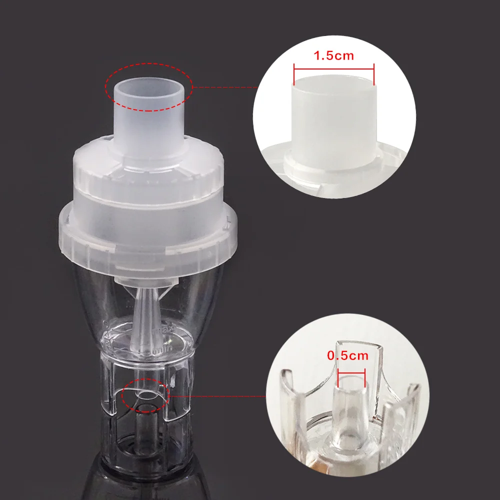 Health Care Allergy Inhaler Medical Atomized Cup Air Compressor Nebulizer Medicine Bottle Tank 3PCS 6ML mesh nebulizer medical nebulizer asthma inhaler spacer