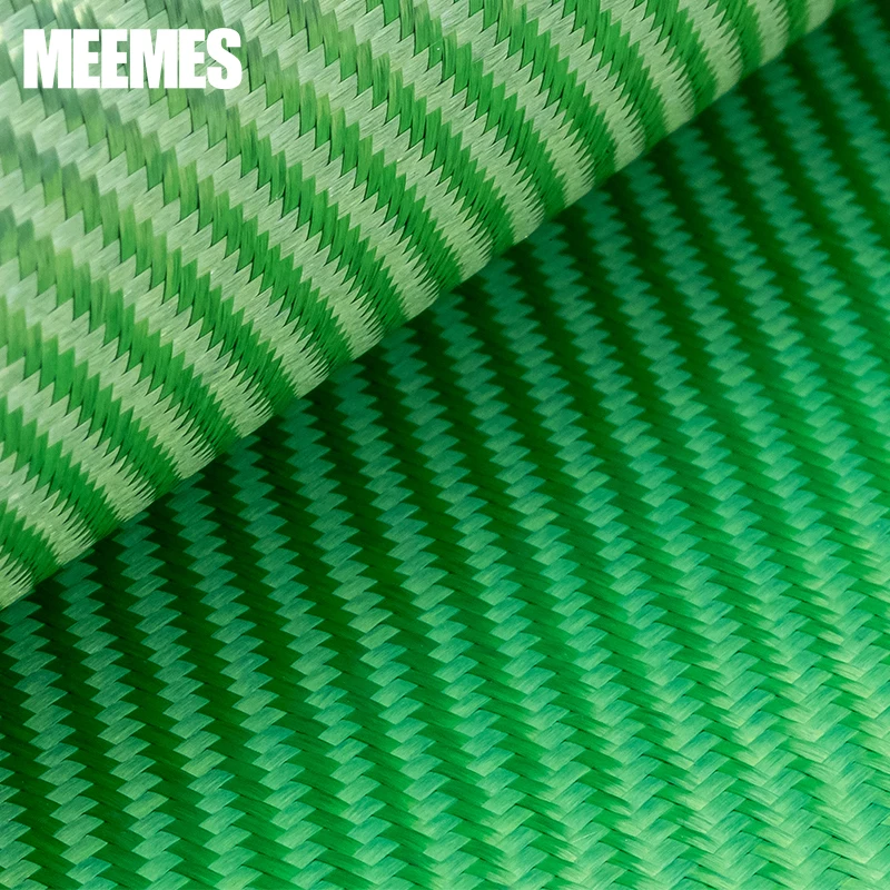 

Electroplated Fiberglass Fiber Fabric 3K Green Twill Weave Cloth Fibra Glass Glassfiber Fabric Jacquard Lotes Use For DIY