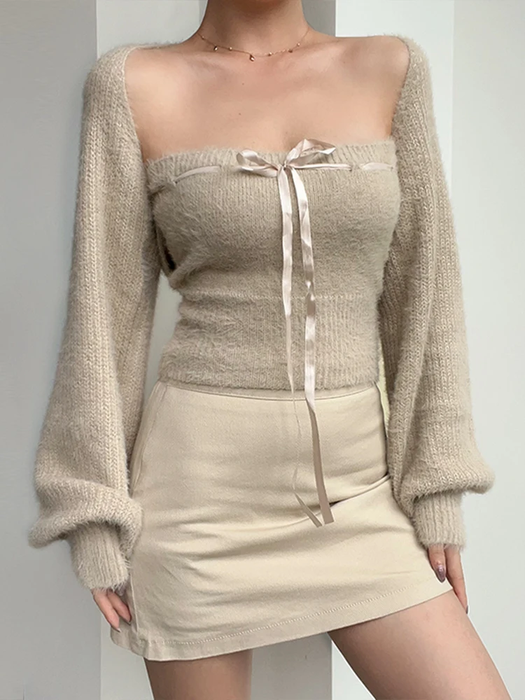 カーディガン SLY - SLY HANDMADE CABLE BOLERO Girls Sparkly Bolero - Gold – BlackButterfly
