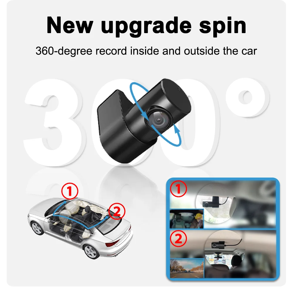 플러그 앤 플레이 차량용 DVR 비디오 레코더, 듀얼 렌즈 대시 캠, Chery Tiggo 7 Tiggo 8 Pro 2020 2021 2022, 4K HD 2160P, 신제품