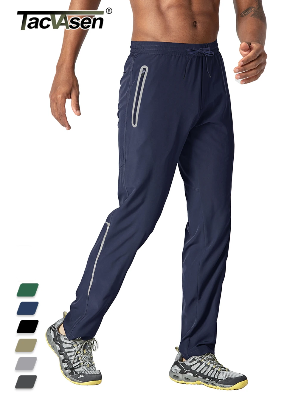 TACVASEN Reflective Summer Lightweight 