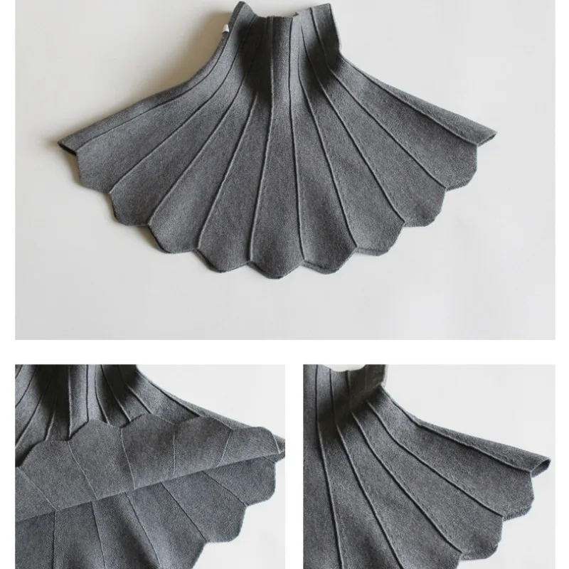 Autumn Winter Toddler Baby Girls Knitted Pleated Skirts Children Princess High Waist Mini Tutu Skirt Kids Clothes 2-12Y SK004
