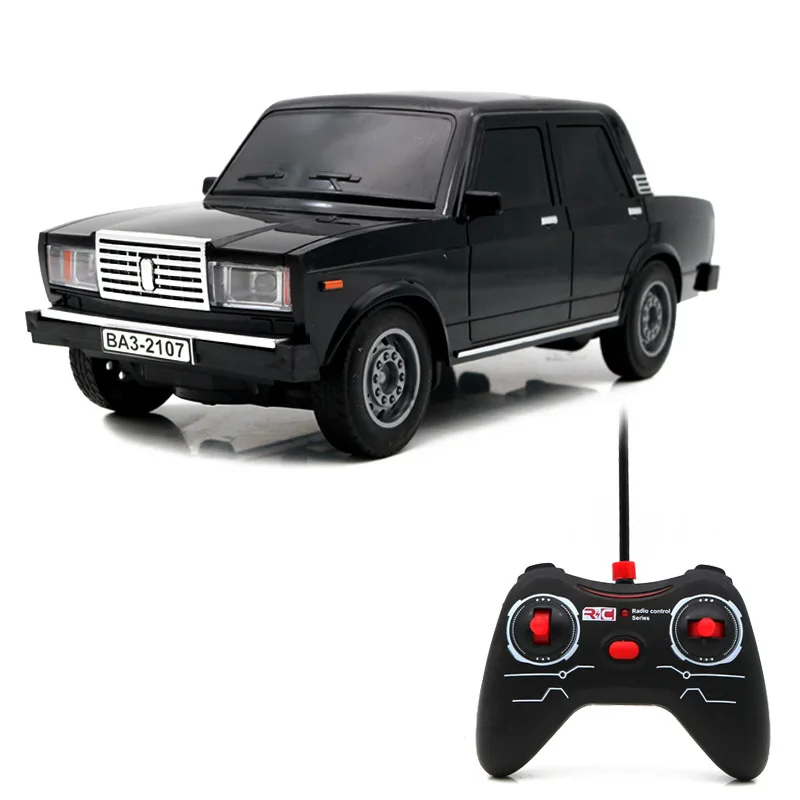 1: 12 Four Way Remote Control Car Lada Sedan With Lighting Simulation Car Model Child Russian Christmas Toy Dragon Control Car 3