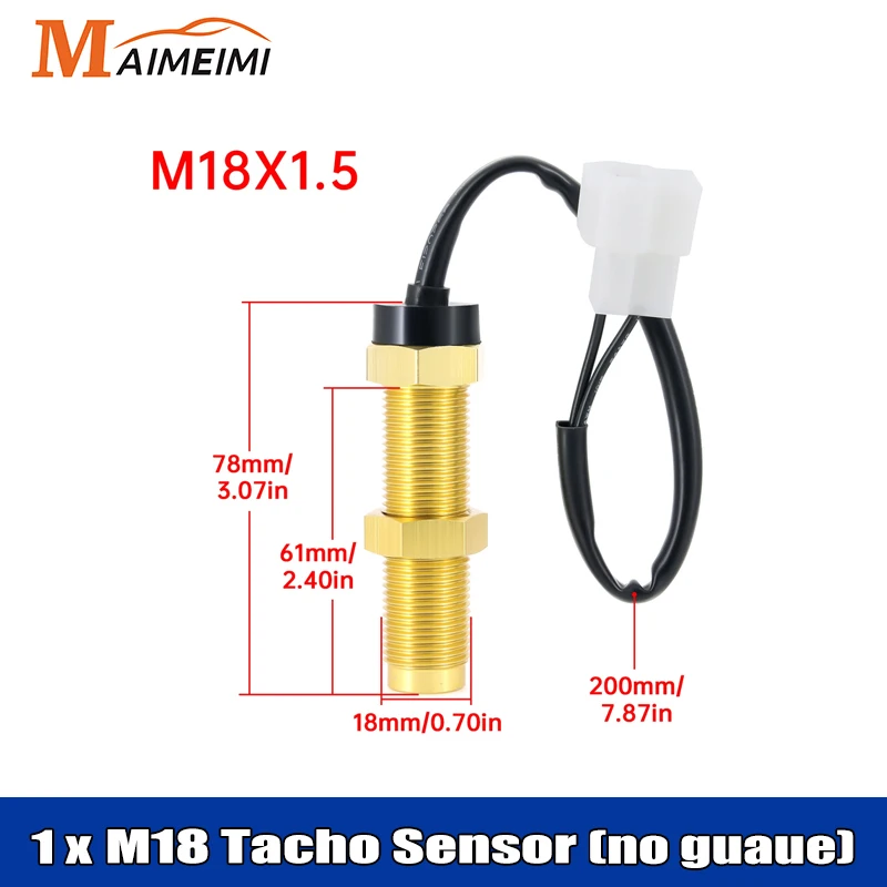 Contagiri Per Barche Universale Da 85 Mm Contagiri Per Barche Contagiri Marino LCD Hourmeter 6000 Giri/min 8000 Giri/min Misuratore Per Auto Tacometro Toerenteller 12 V/24 V - Foto 2