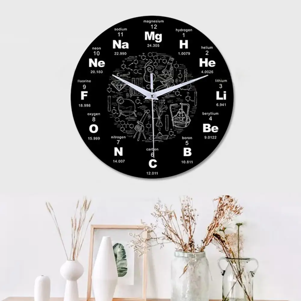 

Minimalist Wall Clock Modern Acrylic Digital Wall Clock Silent Non Ticking Quartz Timepiece for Room Bedroom Battery Operated