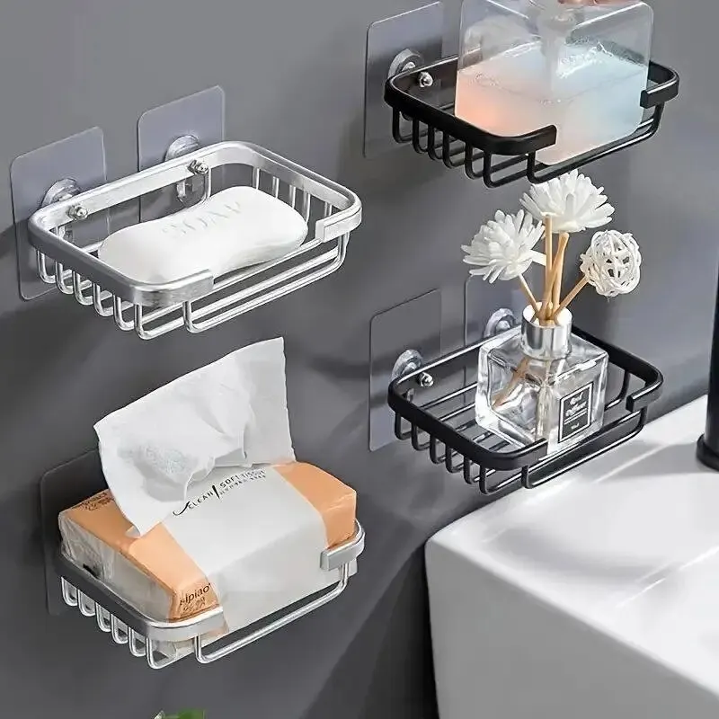 Aluminum Soap Rack Wall Mounted Draining