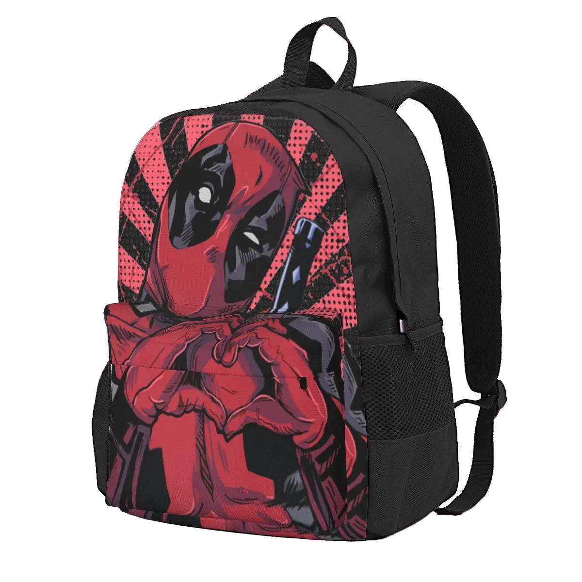 thumbnail image 1 of Sí, soy yo, Deadpool, superhéroe, mochila para mujer, mochila informal para estudiante, mochila escolar, mochila para portátil, bolso de hombro grande para adolescente, 1 of 5