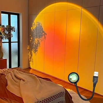 Mini RGB Sunset Projection Lamp 1