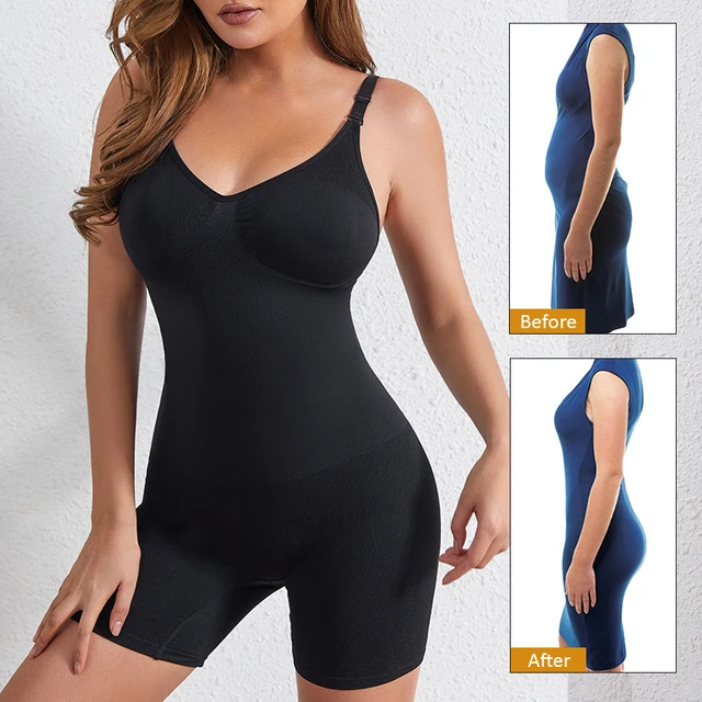 Seamless Shapewear Women Bodysuit Butt Lifter Waist Trainer Body