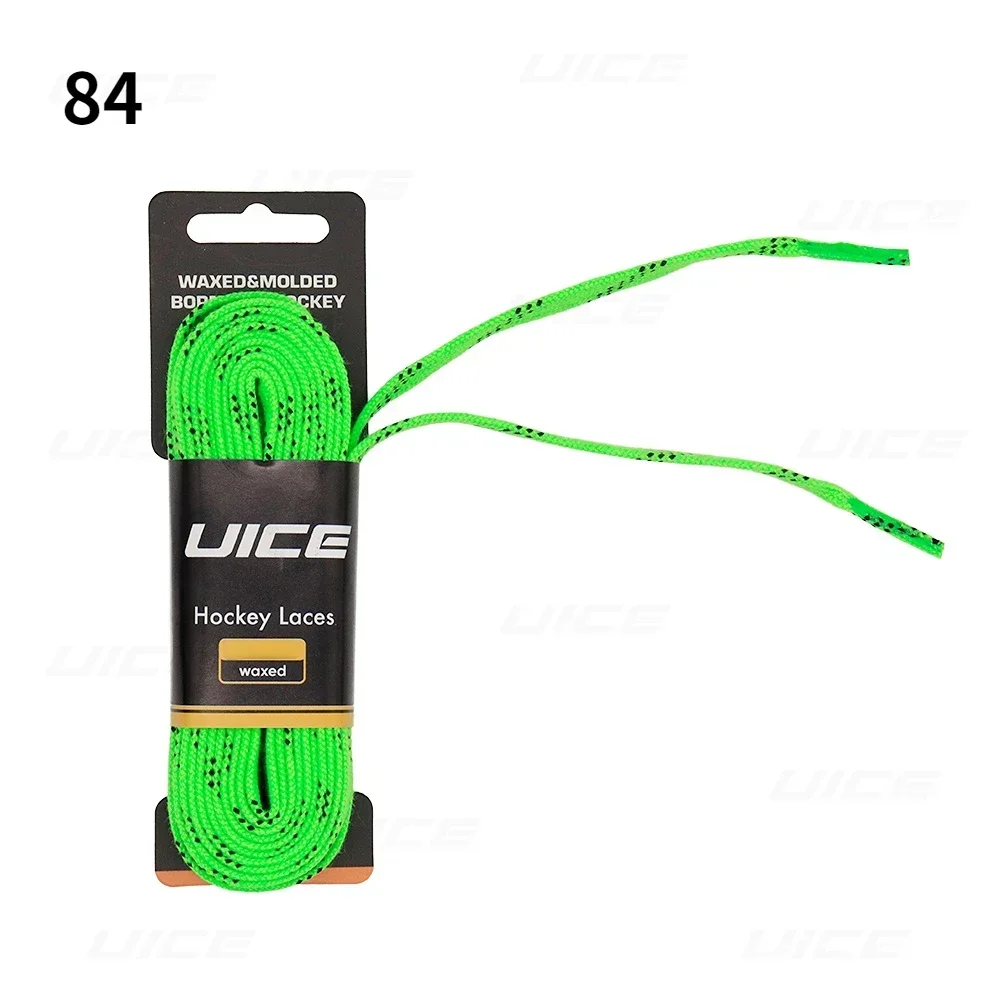 Dual-Layer Reinforced Waxed Ice Hockey Skate Laces – Durable & Stylish Hockey Accessories