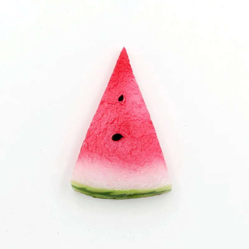 Simulated Watermelon Skin Fake Watermelon Slices Fake Fruit Slices Food Model for Restaurant Decoration Shoot food model food photography props