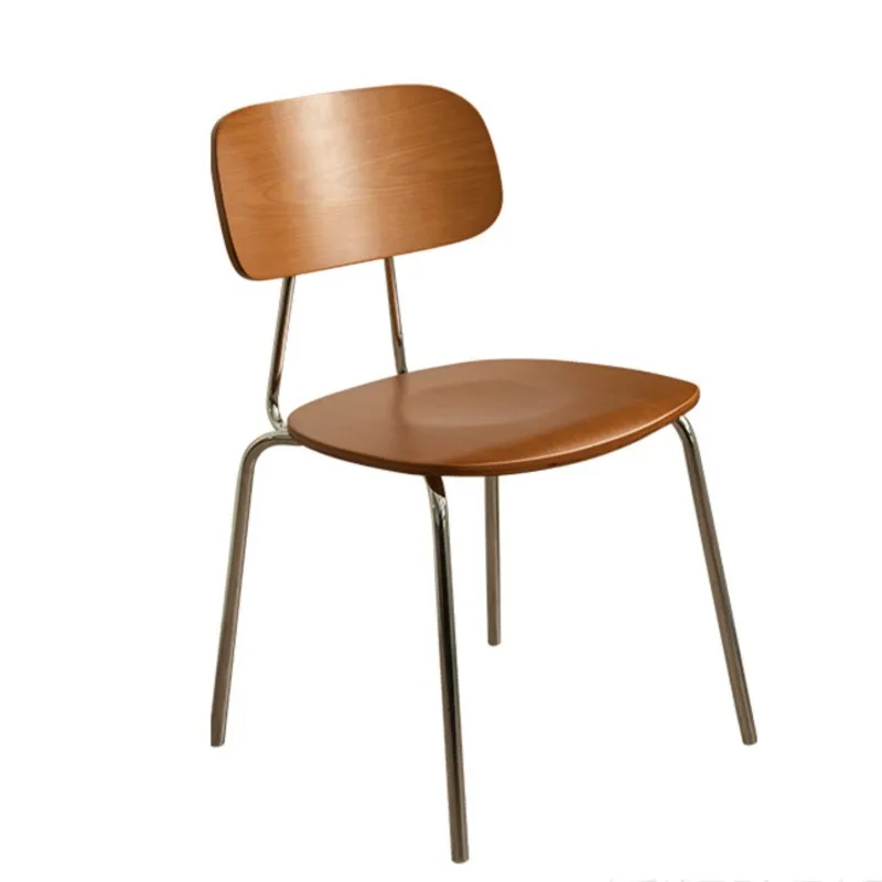Dining chair for Antique Coffee Shop Scandinavian Milk Tea Shop Simple Restaurant