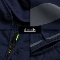 Men's Reflective Multi-Pocket Work Vest