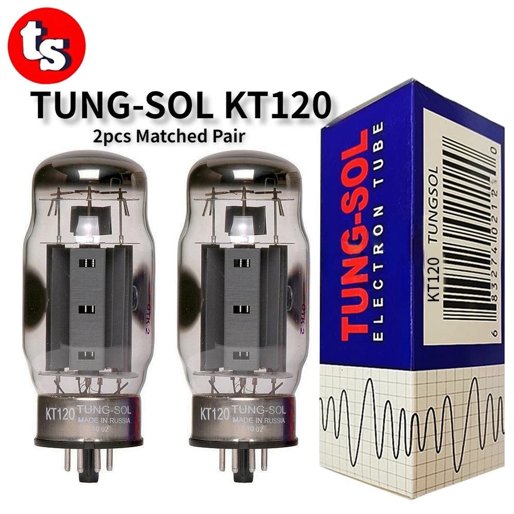 

TUNG-SOL KT120 Vacuum Tube HIFI Audio Valve Upgrade KT88 6550 KT100 Electronic Tube Amplifier Kit Diy Matched Quad