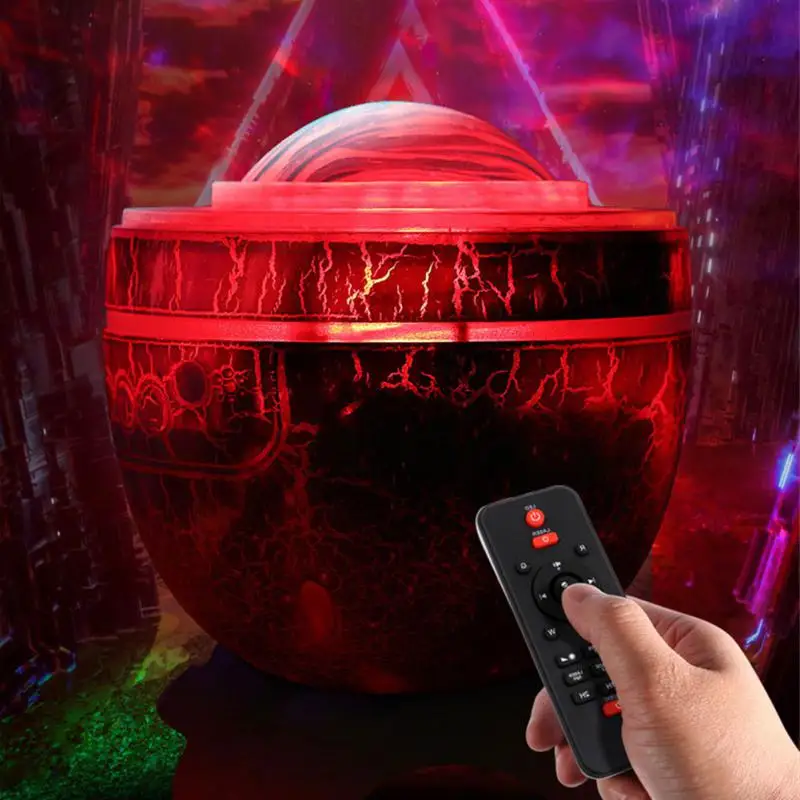 

Creative Nebula Light Ocean Ripple Light Atmosphere Light Home Decoration Decor Lamp Starry Sky Projector Crack Home Accessories