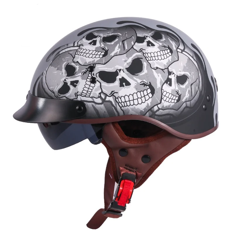 

2020 free half face for citycoco scooter motorbike motorcycle open helmet Sports Safety Helmet