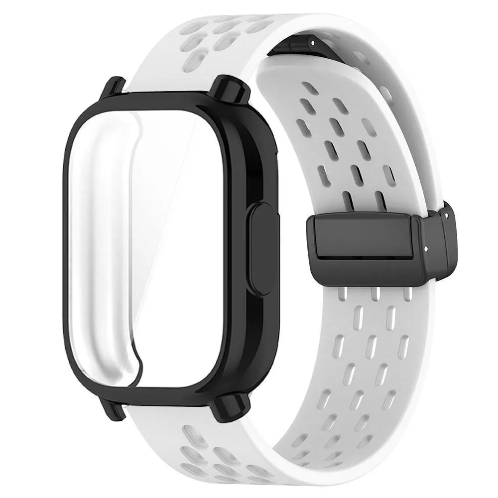 Breathable Silicone Sport Strap with Full Cover Protector Case