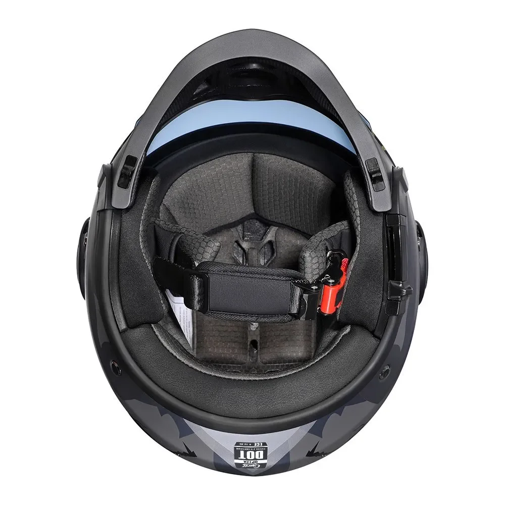 CYRIL Motorcycle Helmet Full Face Open Face Helmets 3/4 Men Women Modular Dual Visor Helmet For Motorcycle ECE DOT Approved