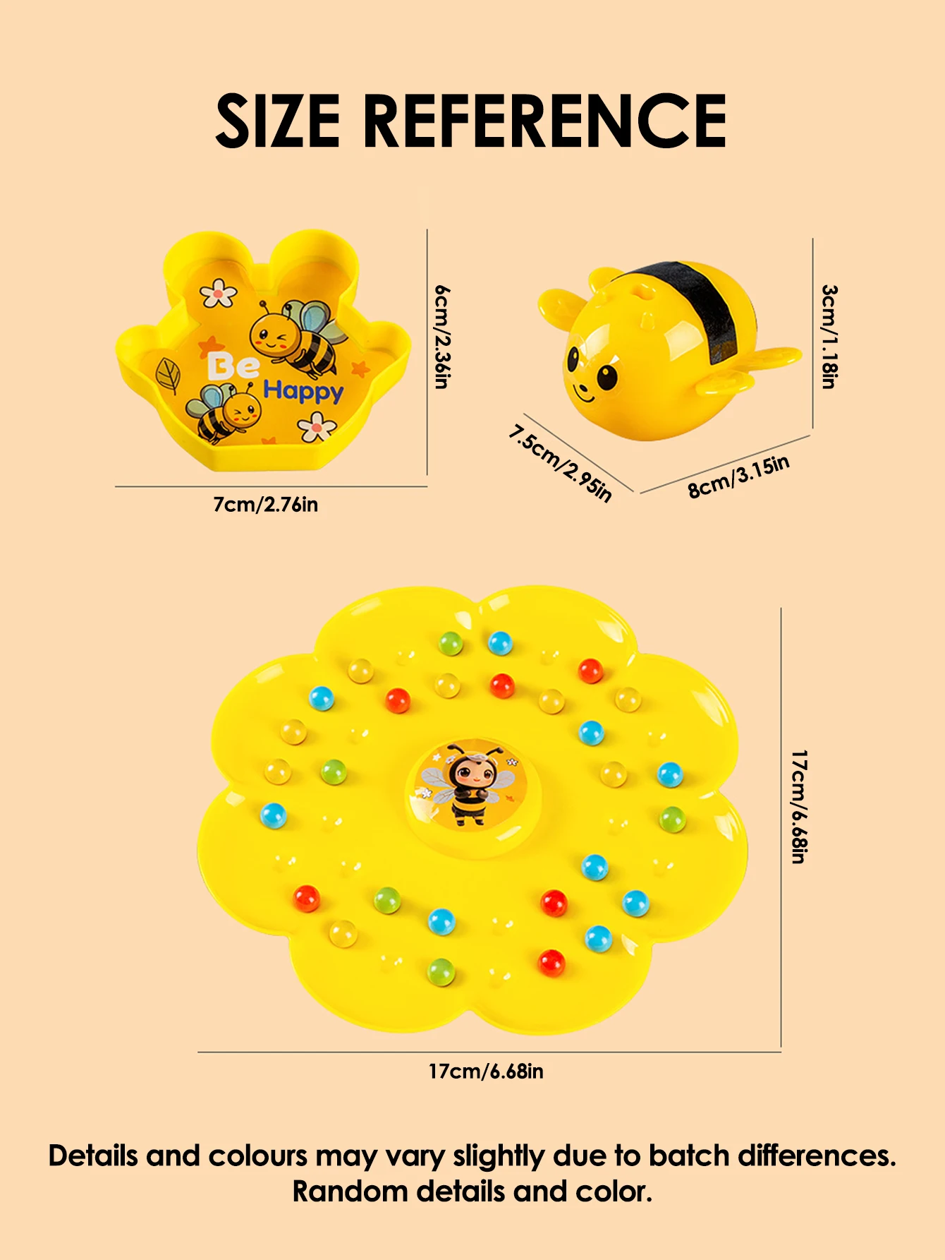 Kids Bee Magnetic Bead Toys Parent Child Interactive Board Game Fun Toys for Boys Girls Party Bee Hooking Toys Christmas Gifts