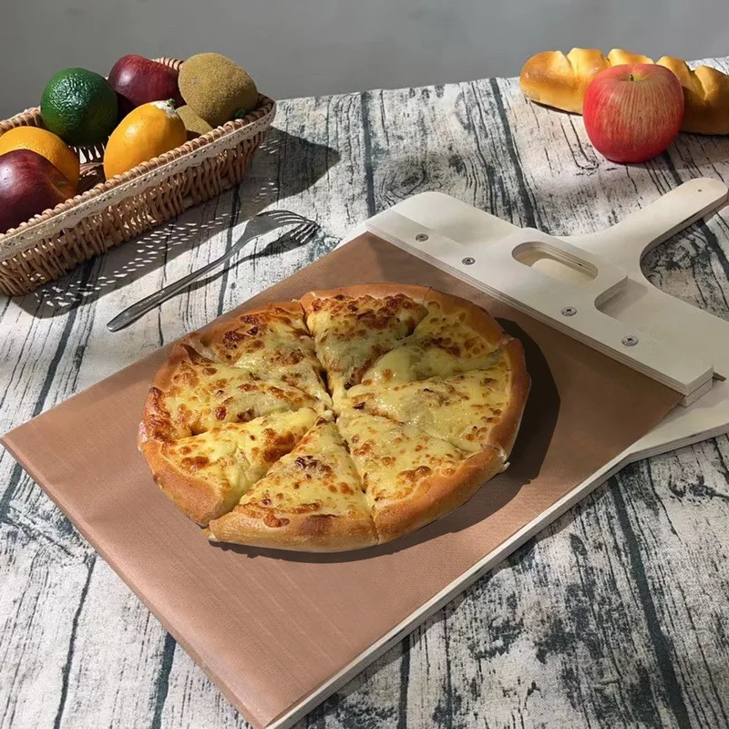 Pelle à Pizza Coulissante Magique Antiarina, Spatule avec Manche en Bois,  Lève-Gâteau, Transfert Escalade, Cuisine - AliExpress