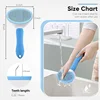 Cat Brush Remove Hair Stainless Steel Pet Hair Removal Comb Non Slip Pet Grooming Brush Dog Combs Brushes Cat Accessorie 5
