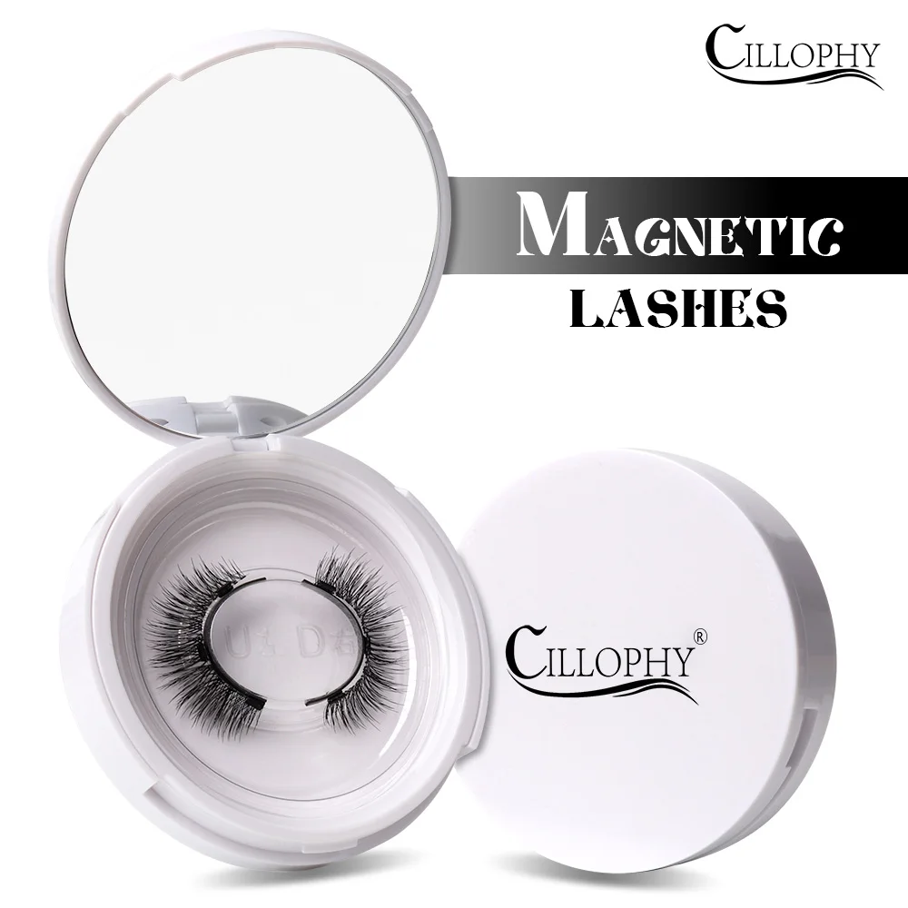 3D Magnetic False Eyelashes Tweezer Set Natural Mink False Lash Professional Eyelash Extension Makeup Tool CILLOPHY