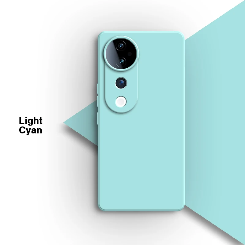 Elegant Liquid Silicone Protective Phone Case - Soft, Classic Design with Camera Protection