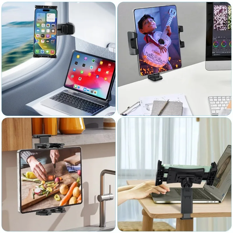 Foldable 360 Rotation Tablet Holder Travel Phone Stand