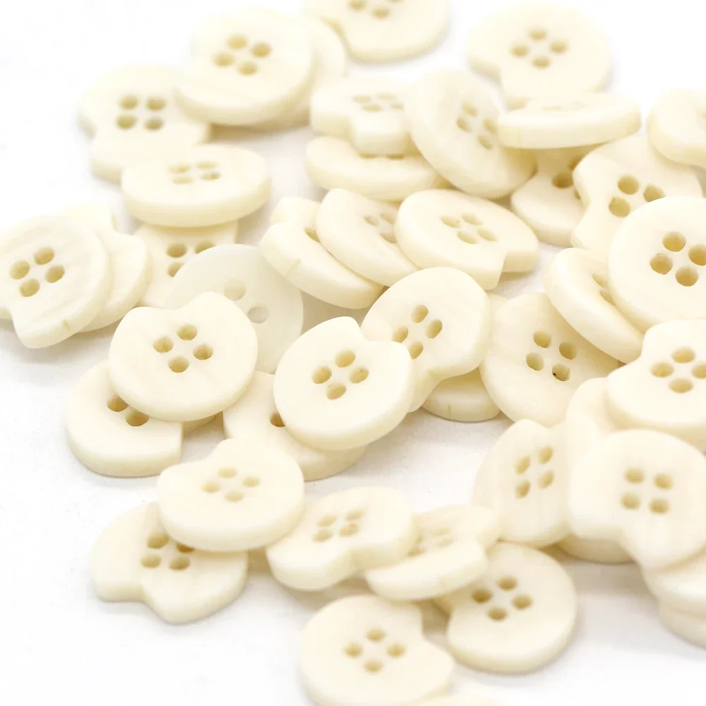 HENGC 30Pcs 의류에 대 한 12mm 불규칙 한 모양 수 지 단추 패션 셔츠 드레스 카디건 가방 DIY 수공예품 장식