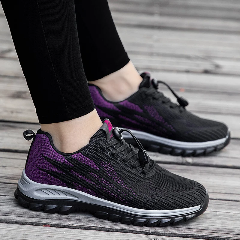 Damen-Turnschuhe, Lauf- und Gehschuhe, leichte, modische Tennisschuhe, sportliche Sportschuhe für Damen_voghion.com