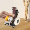 Mini Belt Sander 775 Motor Electric Bench Grinder 304 Stainless Steel TableTop Polisher Sanding Machine Adjustable Speed 2
