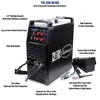 200 Amp TIG Welder Steel Aluminum High-Frequency Start Square-Wave Inverter Welder Cart AC/DC Welding Circuit 110vAC/220vAC 2