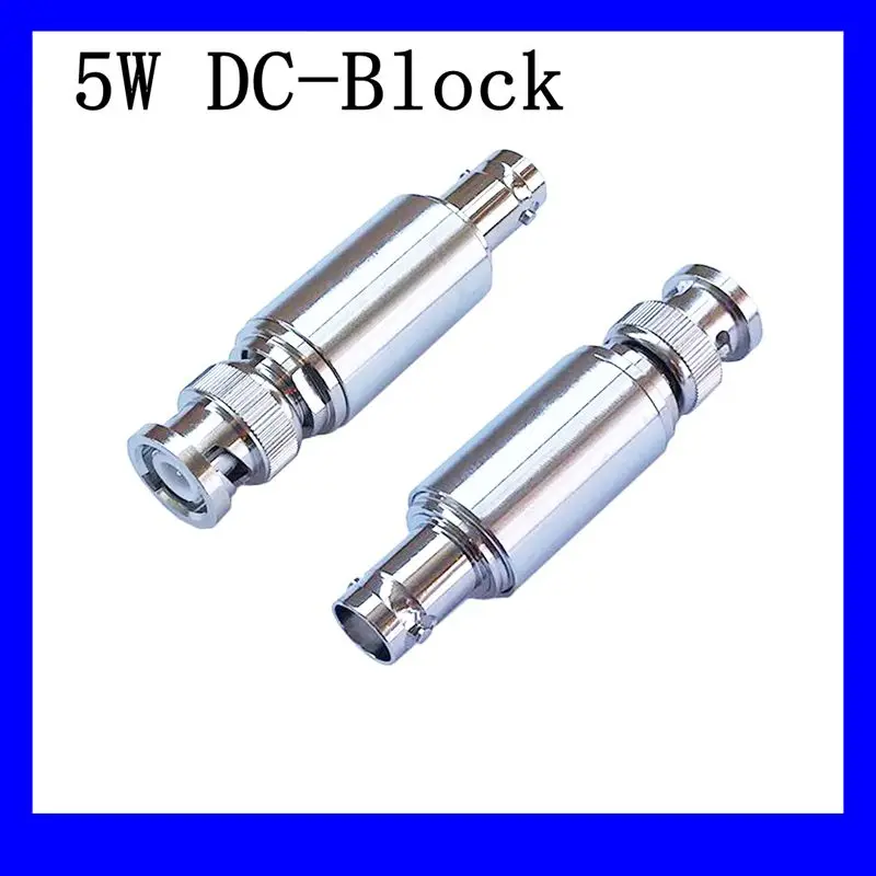 

5W DC-Block BNC Male to Female DC-3.0GHz RF Coaxial Block SWR 1.2 DC blocker Connector 50ohm