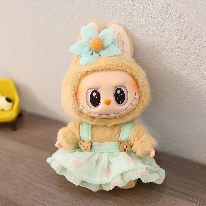17 センチメートルかわいいミニぬいぐるみ人形の服衣装アクセサリー