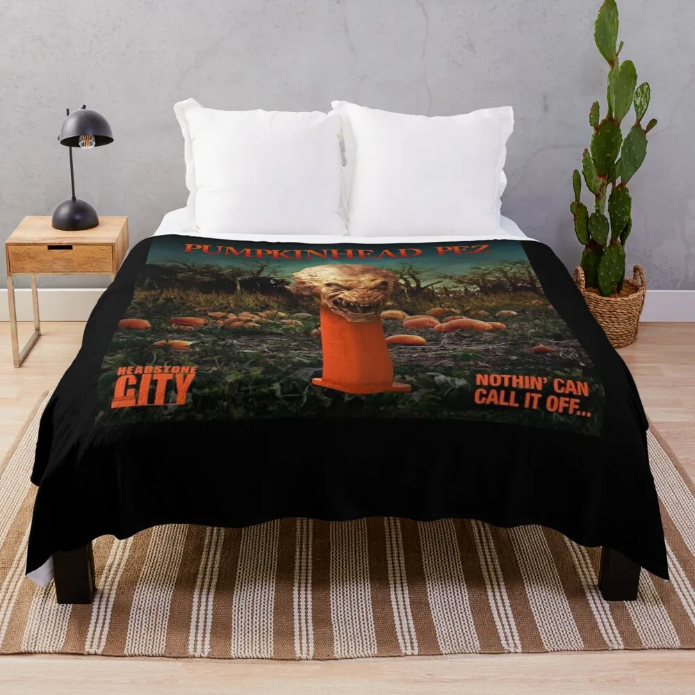 

Púmpkínhéád Péz Throw Blanket Comforter Cute Plaid Sofa Blankets