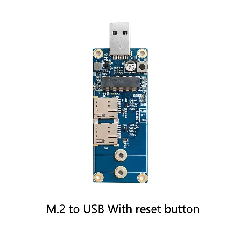 Universal M.2 to USB & Type-C Adapter Board