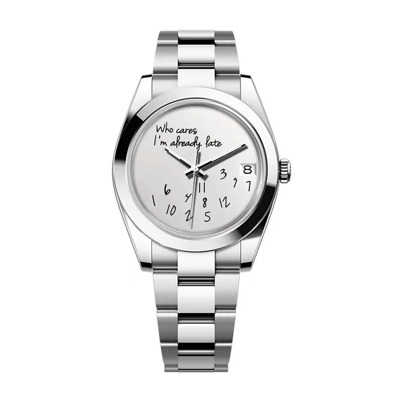 NH35 ساعة NH35 حركة أوتوماتيكية بدون شعار ساعة مزد...