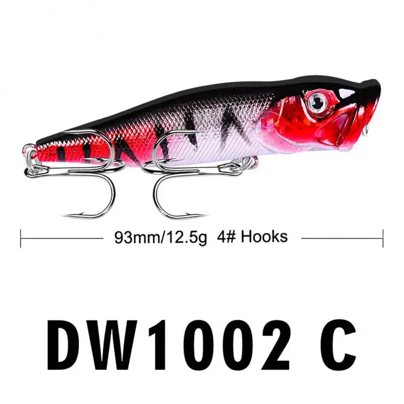 Fishing Lure Fishing Baits Fishing Gear Saltwater Freshwater Fishing Tackle  Tailfish Floating Sharp Treble Hooks Fishing Bait