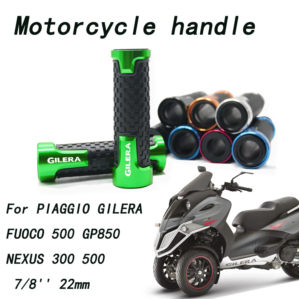 Per Piaggio Gilera Fuoco 500 Gp850 Nexus 300 500 7/8 ''22Mm Manubrio Moto Impugnatura Manubrio Moto Manopole Cove