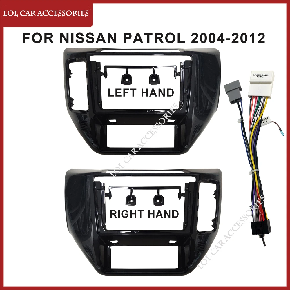 9 Inch For Nissan Patrol 20042012 Fascia Panel Car Radio Android Mp5