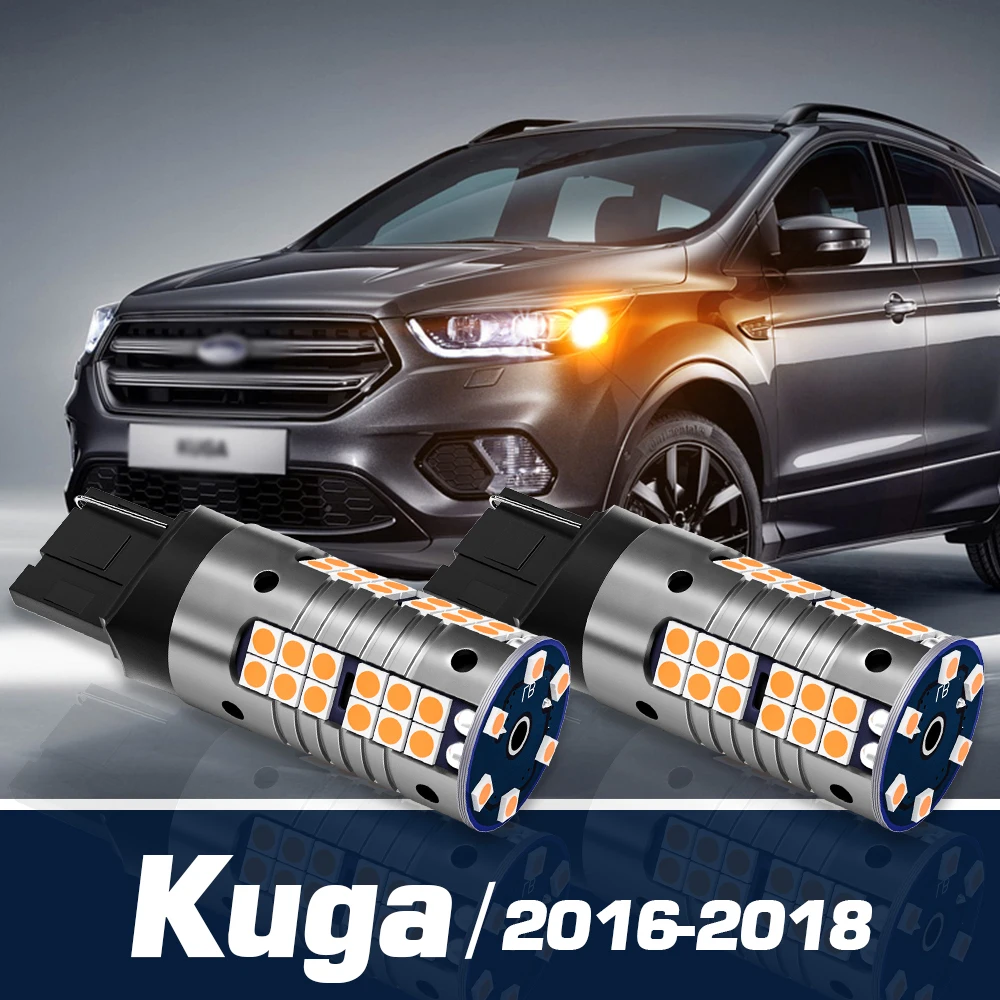 

2pcs LED Turn Signal Light Canbus Accessories For Ford Kuga 2 2016 2017 2018
