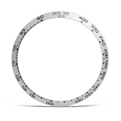 Premium Metal Bezel Cover with Adhesive for 42mm (Silver Speed)