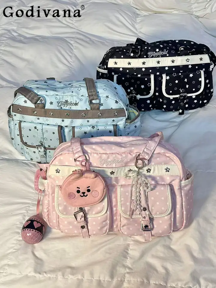 Japanese Original Sweet Girl Large Capacity Lolita Pain Bag Daily Japanese Original Sweet Girl Large Capacity Lolita Pain Bag Daily