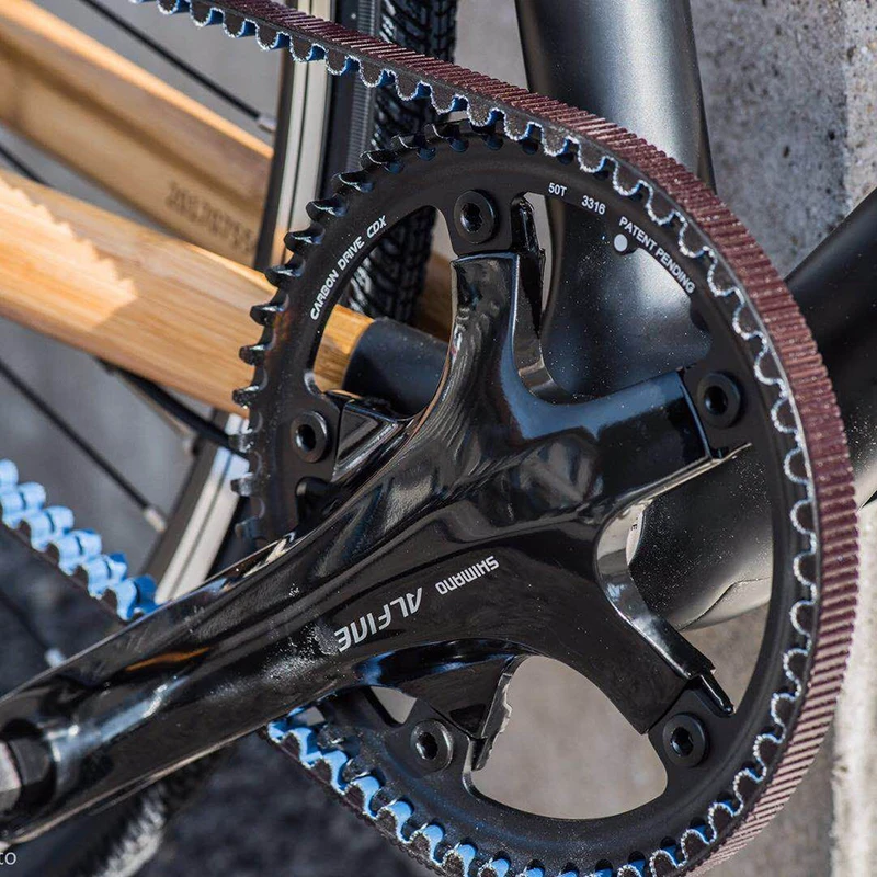 Gates Carbon Drive CDX Centertrack Belt - Blue - Special Offer - View #10