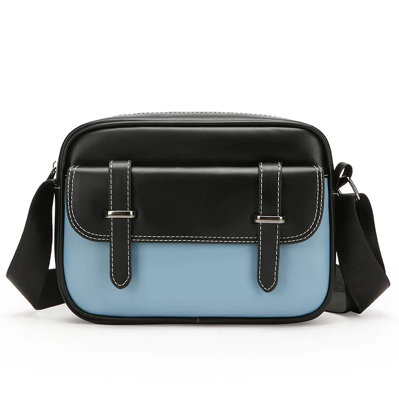 Men's crossbody bag, small shoulder bag, fashionable and casual, multi pocket crossbody bag, lightweight city commuting bag