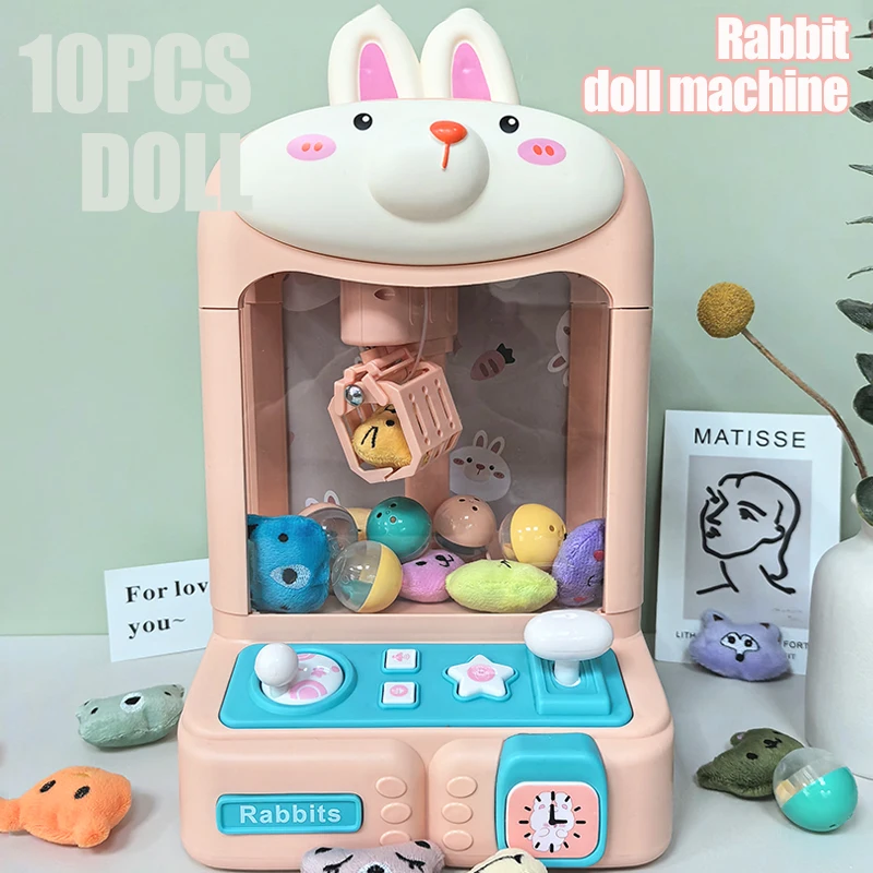 Máquina De Garra Mini Con Joystick – Juguete De Grúa Para Niños, Ideal Para Aulas, Fiestas Y Cumpleaños, Con Premios De Animalitos
