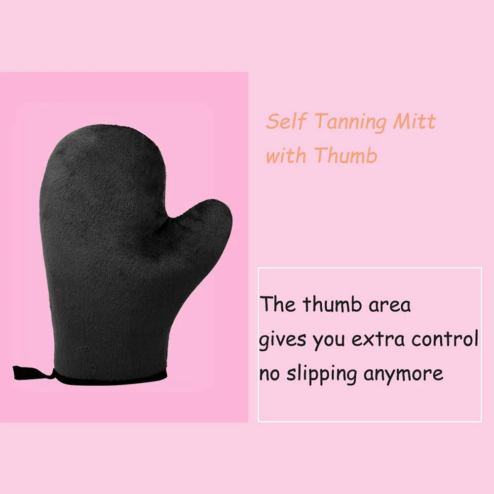 Reusable Self Tanner Glove Mitts for Skin Care
