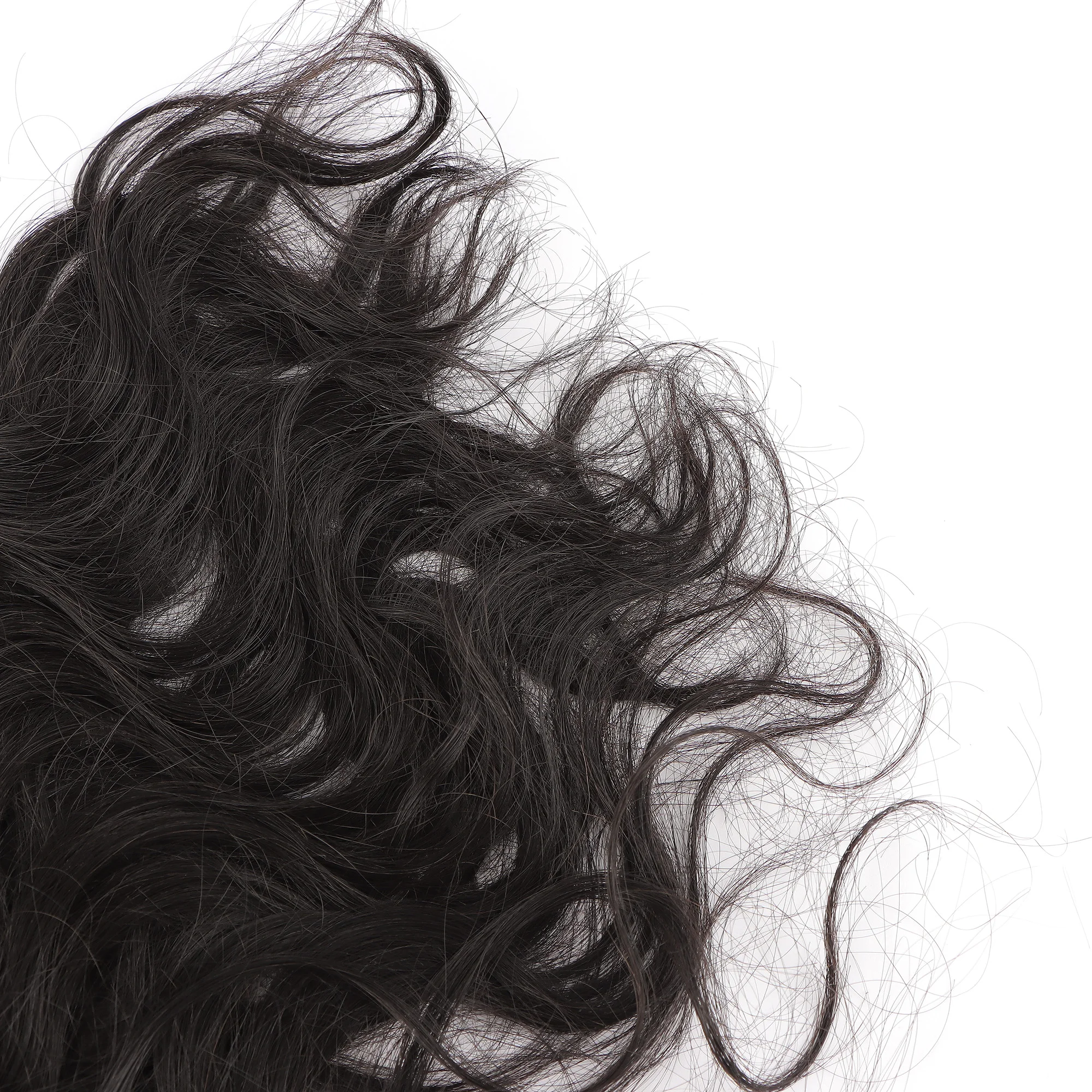 AHVAST natural wave100g clip in weft hair extension natural color human hair virgin weft extensions